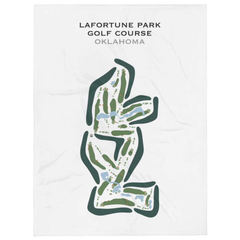 LaFortune Park Golf Course, Oklahoma - Printed Golf Courses