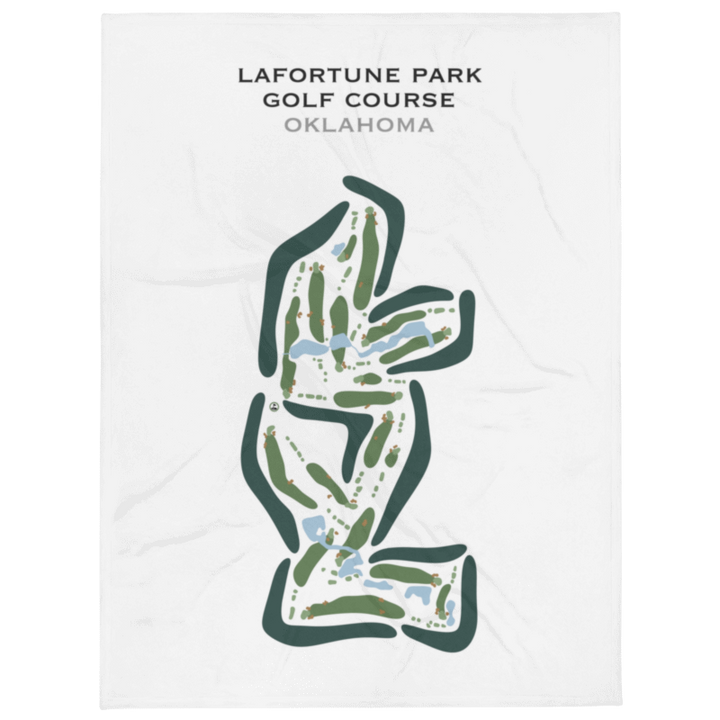 LaFortune Park Golf Course, Oklahoma - Printed Golf Courses
