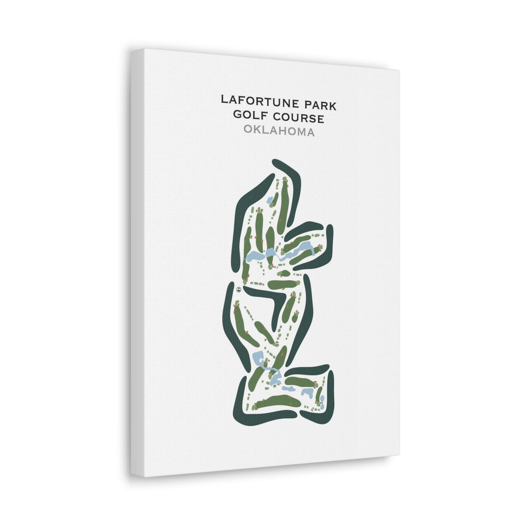 LaFortune Park Golf Course, Oklahoma - Printed Golf Courses