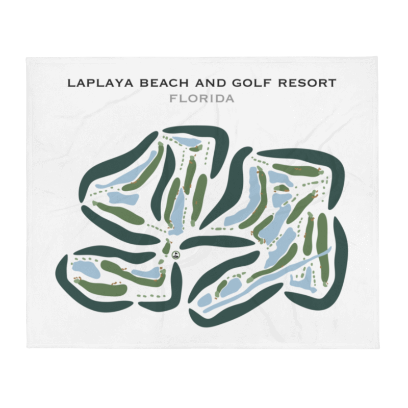 LaPlaya Beach & Golf Resort, Florida - Printed Golf Courses