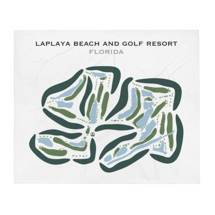 LaPlaya Beach & Golf Resort, Florida - Printed Golf Courses