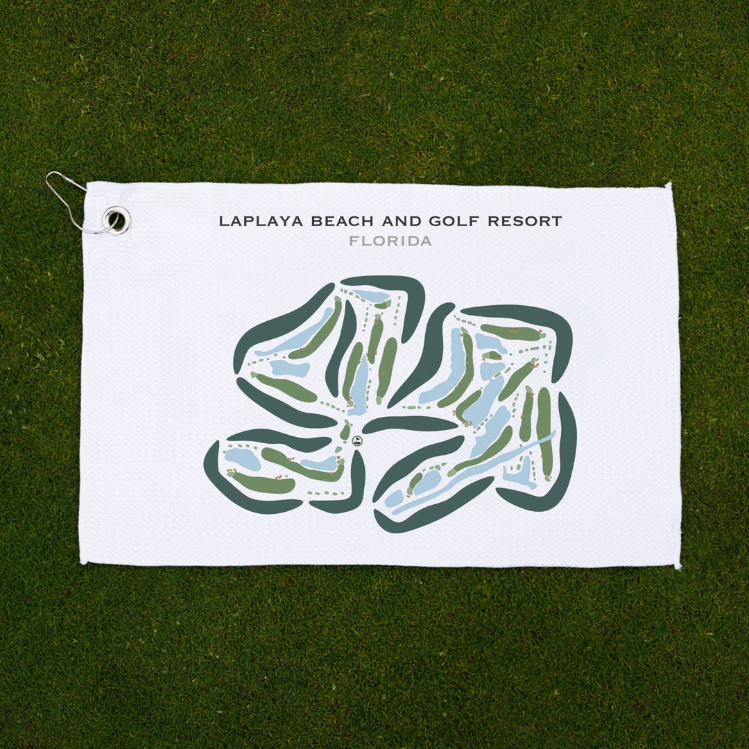 LaPlaya Beach & Golf Resort, Florida - Printed Golf Courses