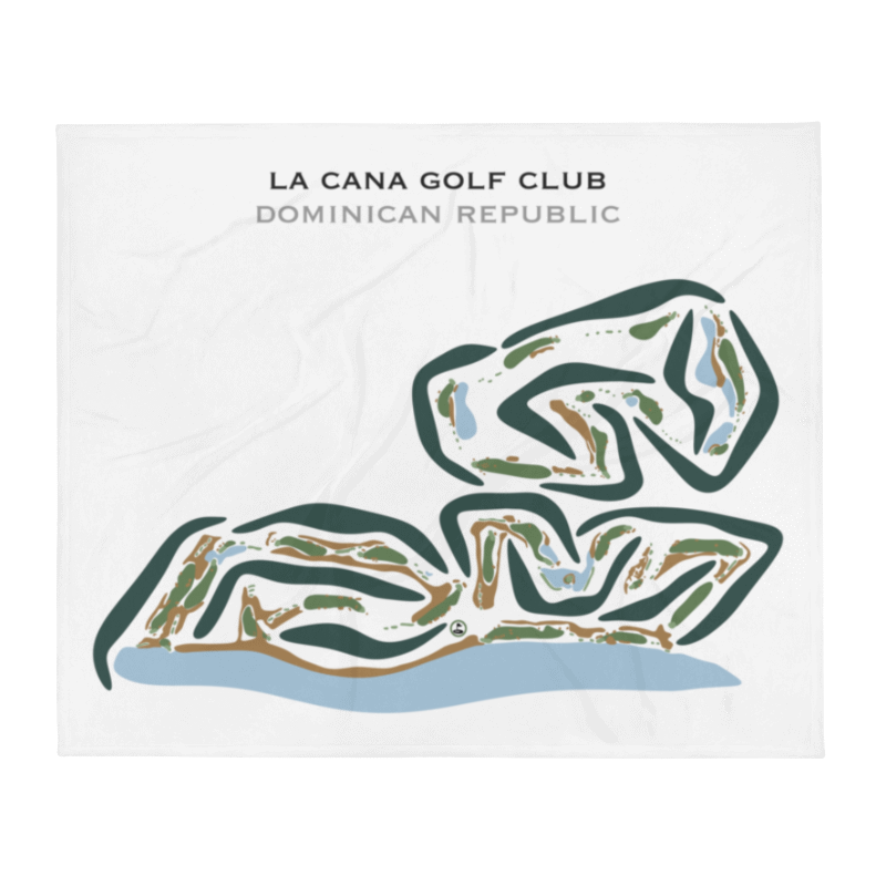 La Cana Golf Club, Dominican Republic - Printed Golf Courses