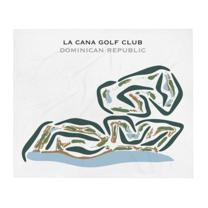 La Cana Golf Club, Dominican Republic - Printed Golf Courses