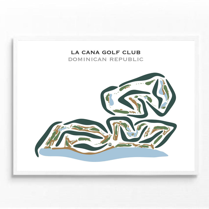 La Cana Golf Club, Dominican Republic - Printed Golf Courses