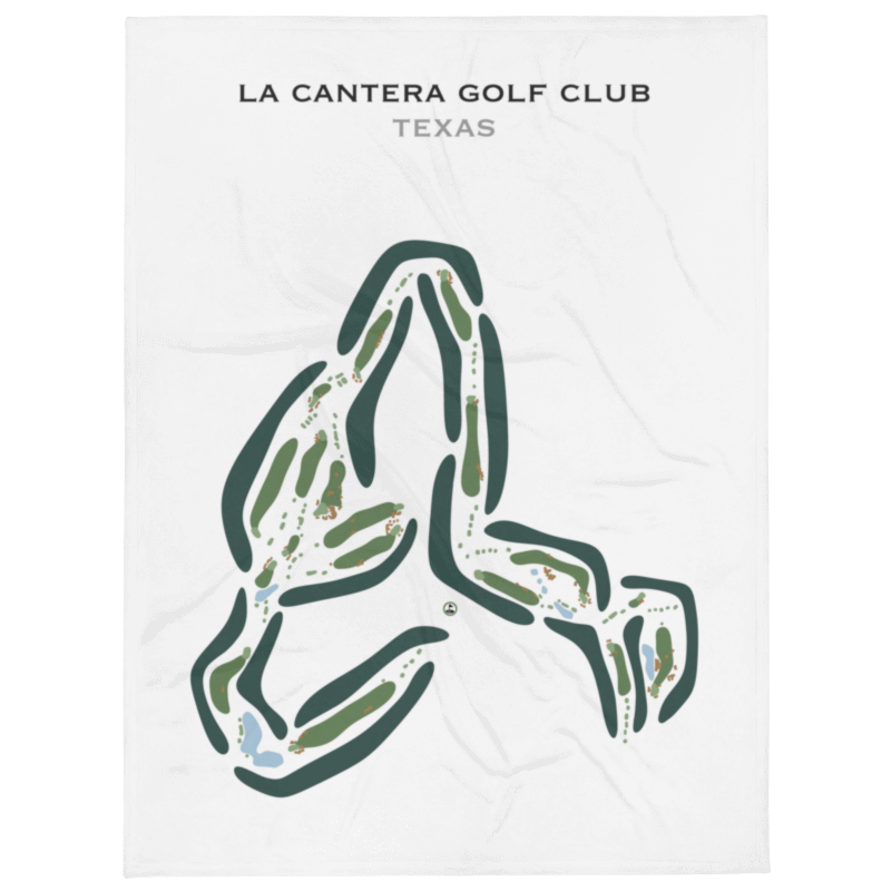 La Cantera Golf Club, Texas - Printed Golf Courses