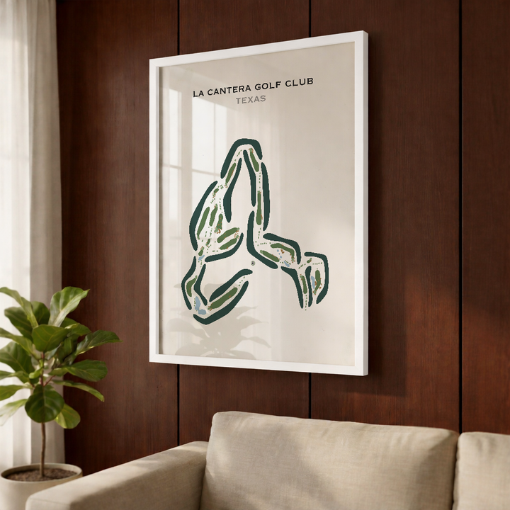 La Cantera Golf Club, Texas - Printed Golf Courses