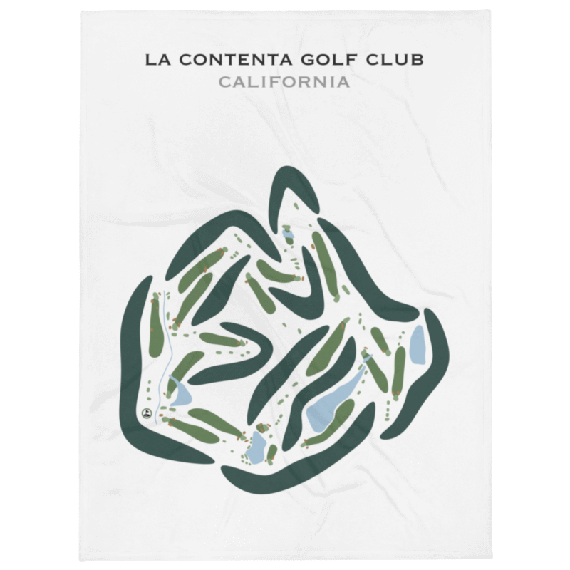 La Contenta Golf Club, California - Printed Golf Courses