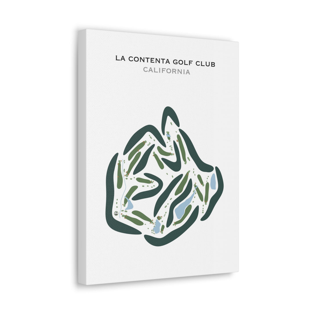 La Contenta Golf Club, California - Printed Golf Courses