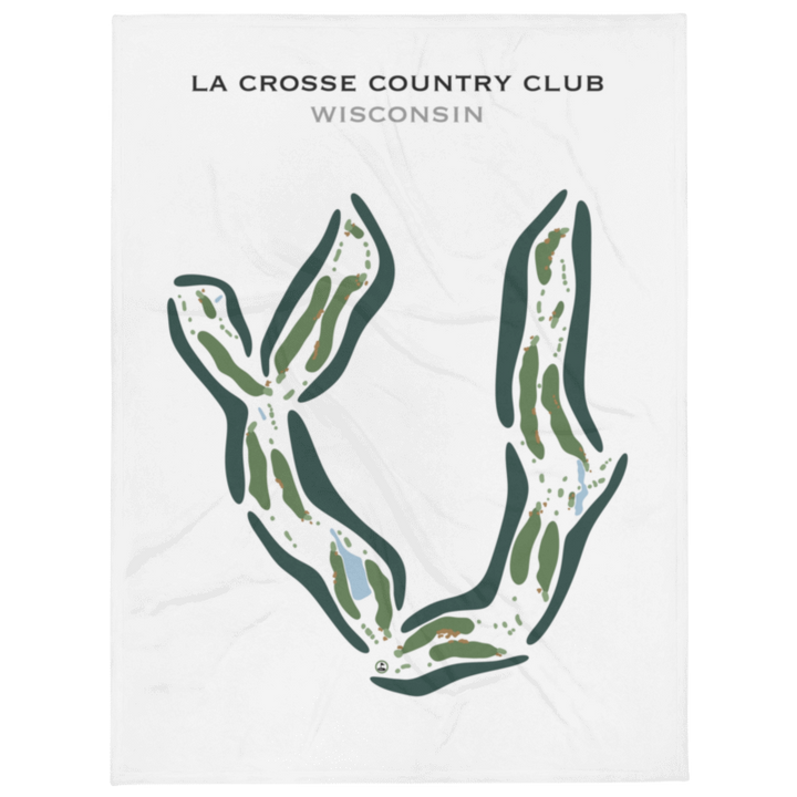 La Crosse Country Club, Wisconsin - Printed Golf Course