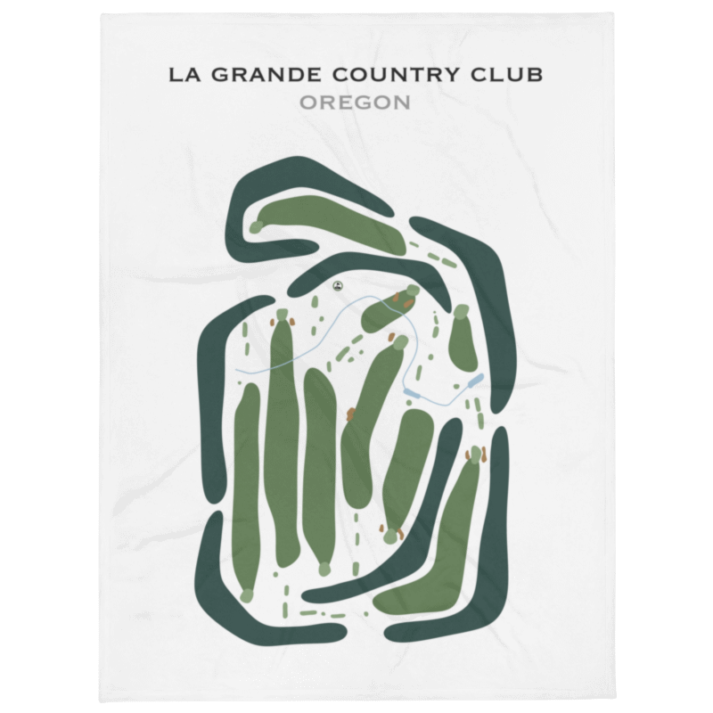 La Grande Country Club, Oregon - Printed Golf Courses