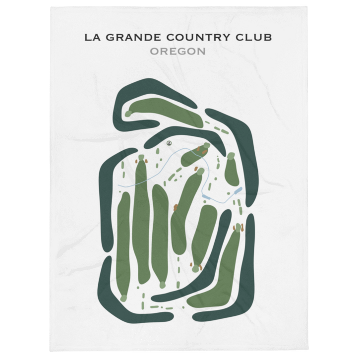 La Grande Country Club, Oregon - Printed Golf Courses