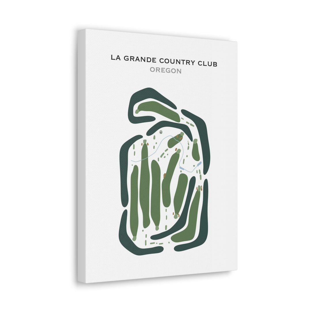 La Grande Country Club, Oregon - Printed Golf Courses