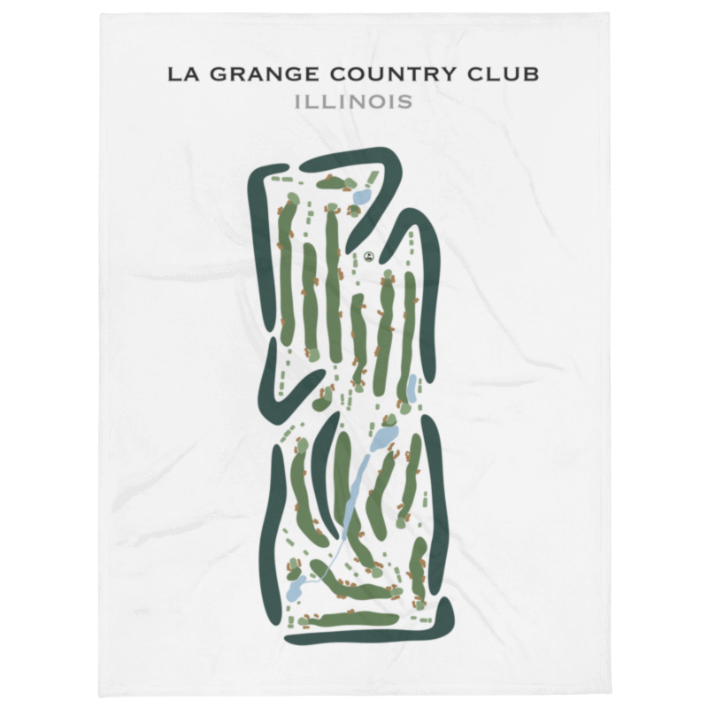 La Grange Country Club, Illinois - Printed Golf Courses