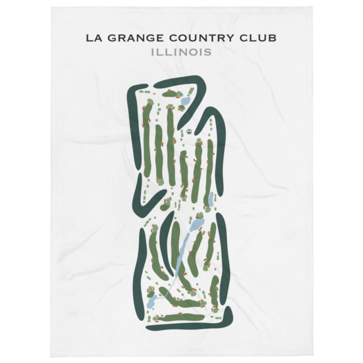 La Grange Country Club, Illinois - Printed Golf Courses