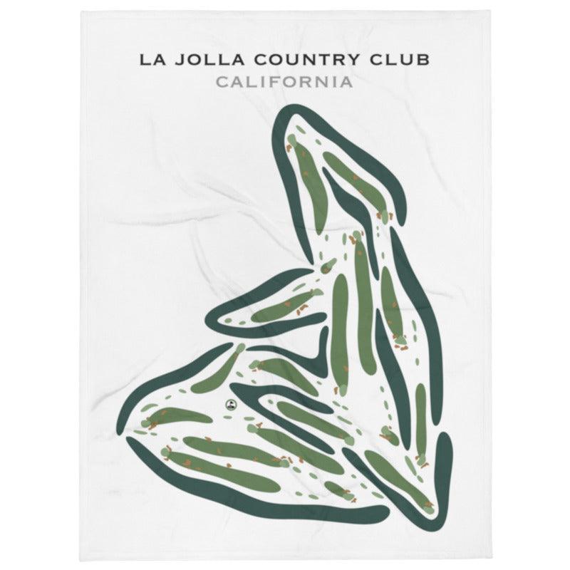 La Jolla Country Club, California - Printed Golf Courses - Golf Course Prints