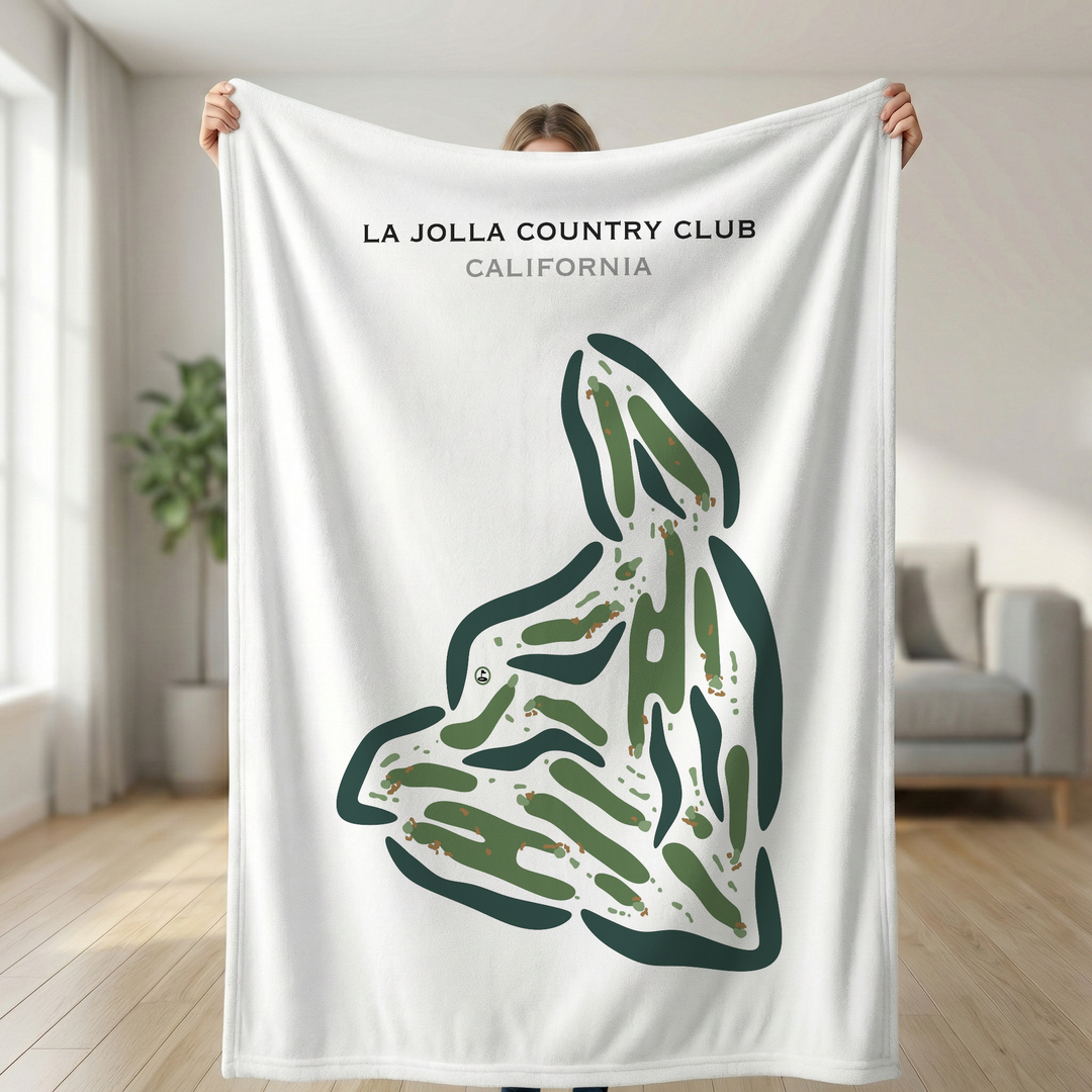 La Jolla Country Club, California - Printed Golf Courses