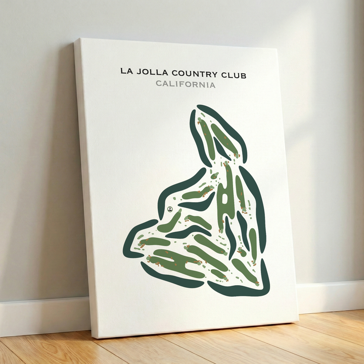 La Jolla Country Club, California - Printed Golf Courses