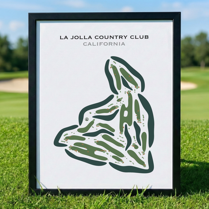 La Jolla Country Club, California - Printed Golf Courses