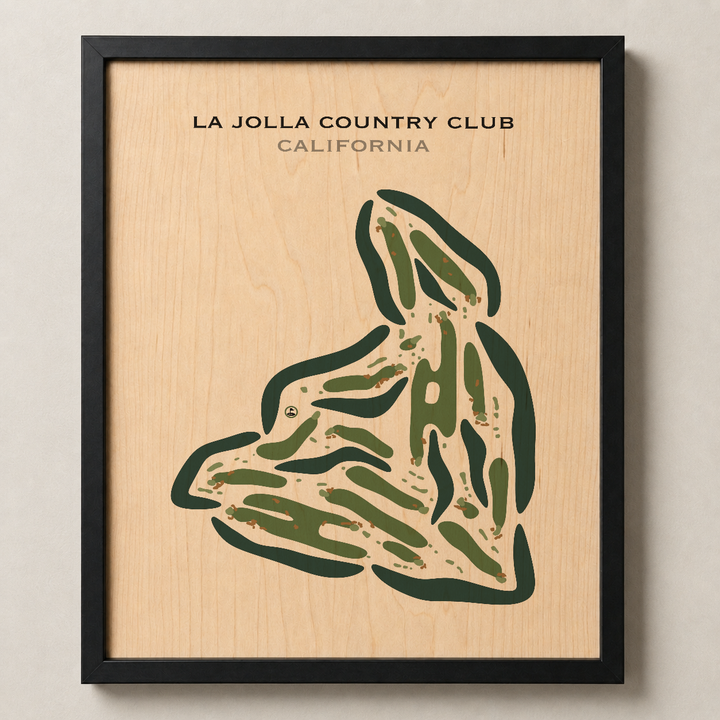 La Jolla Country Club, California - Printed Golf Courses