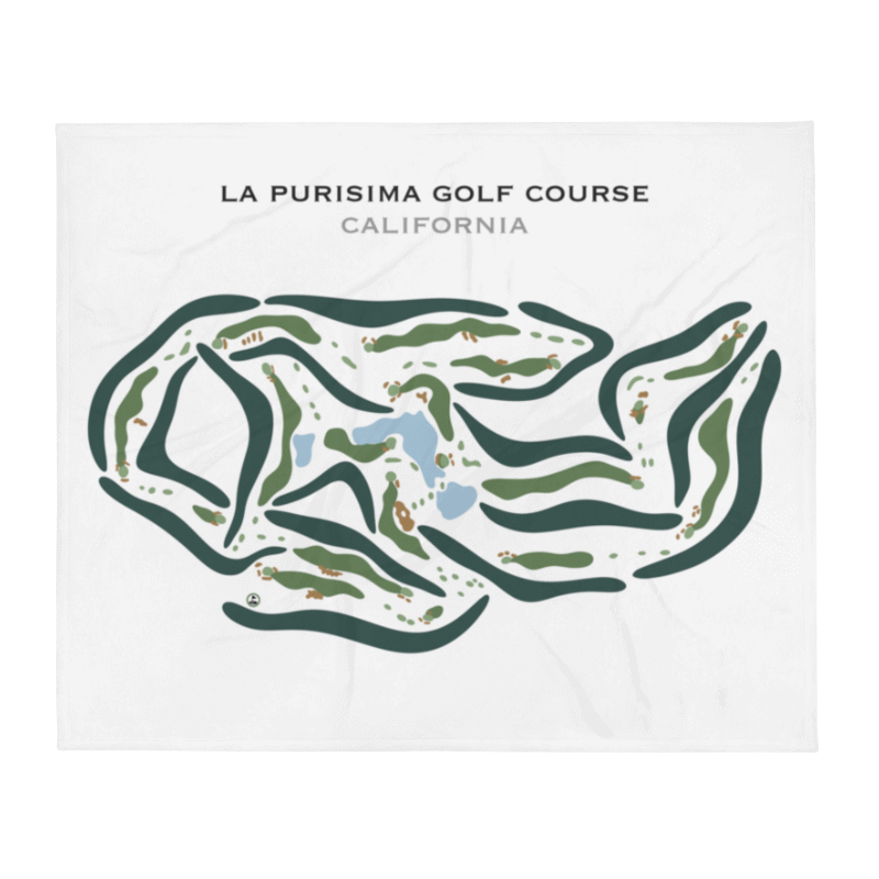 La Purisima Golf Course, California - Printed Golf Courses