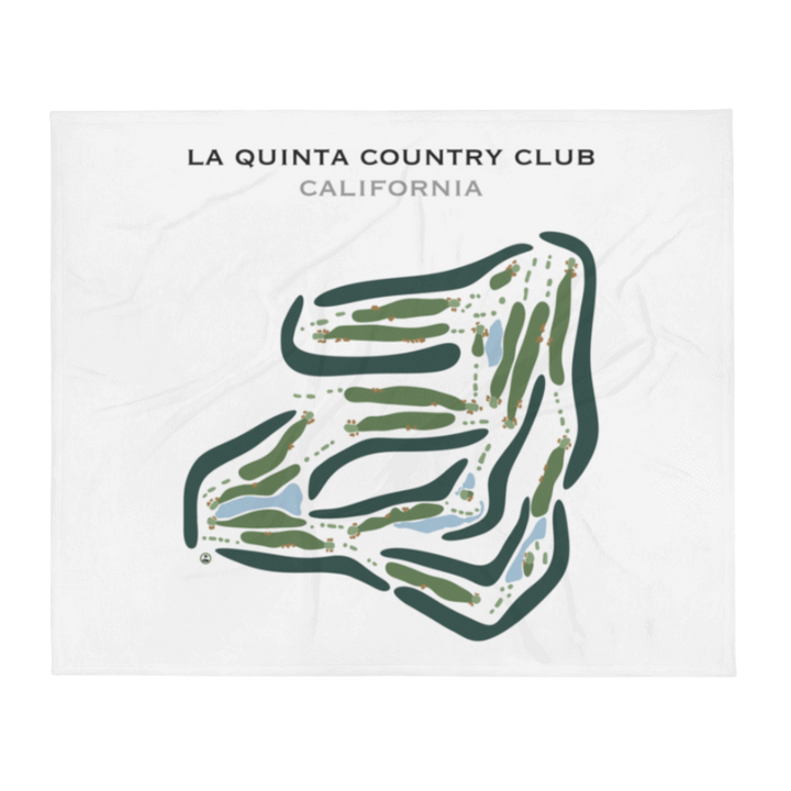 La Quinta Country Club, California - Printed Golf Course