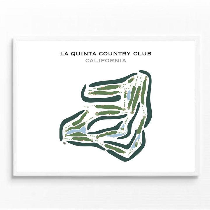 La Quinta Country Club, California - Printed Golf Course