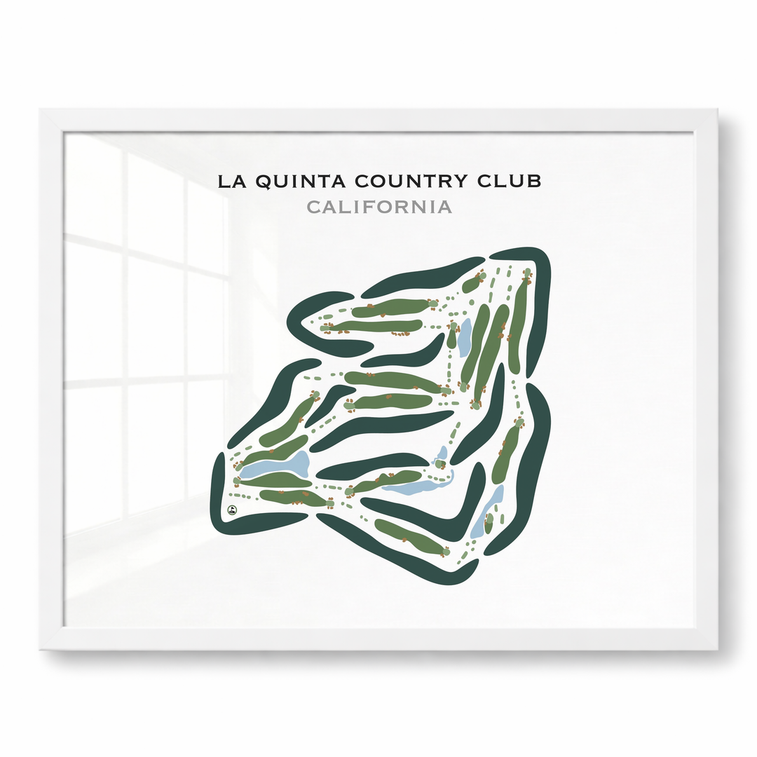 La Quinta Country Club, California - Printed Golf Courses