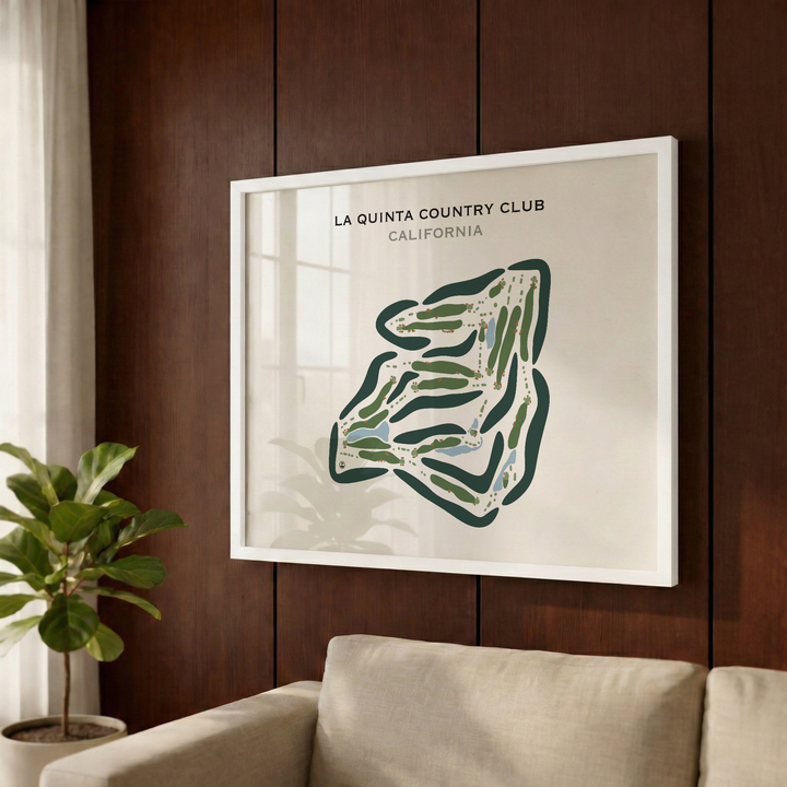 La Quinta Country Club, California - Printed Golf Courses