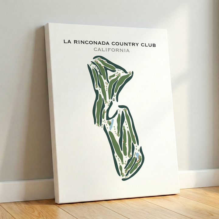 La Rinconada Country Club, California - Printed Golf Courses