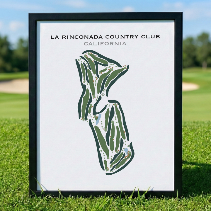 La Rinconada Country Club, California - Printed Golf Courses