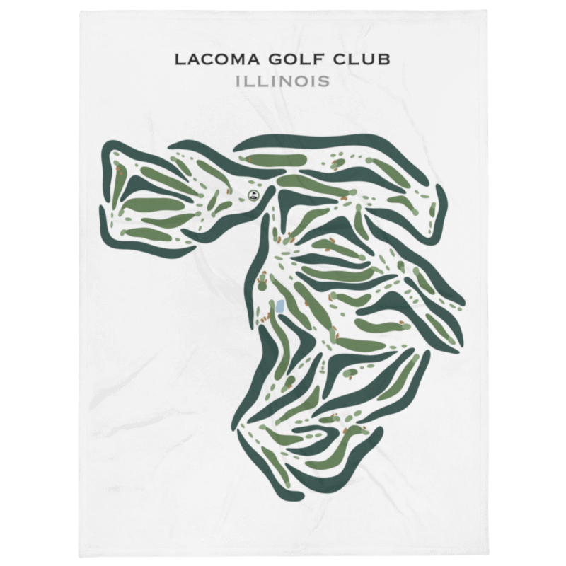 Lacoma Golf Club, Illinois - Printed Golf Courses