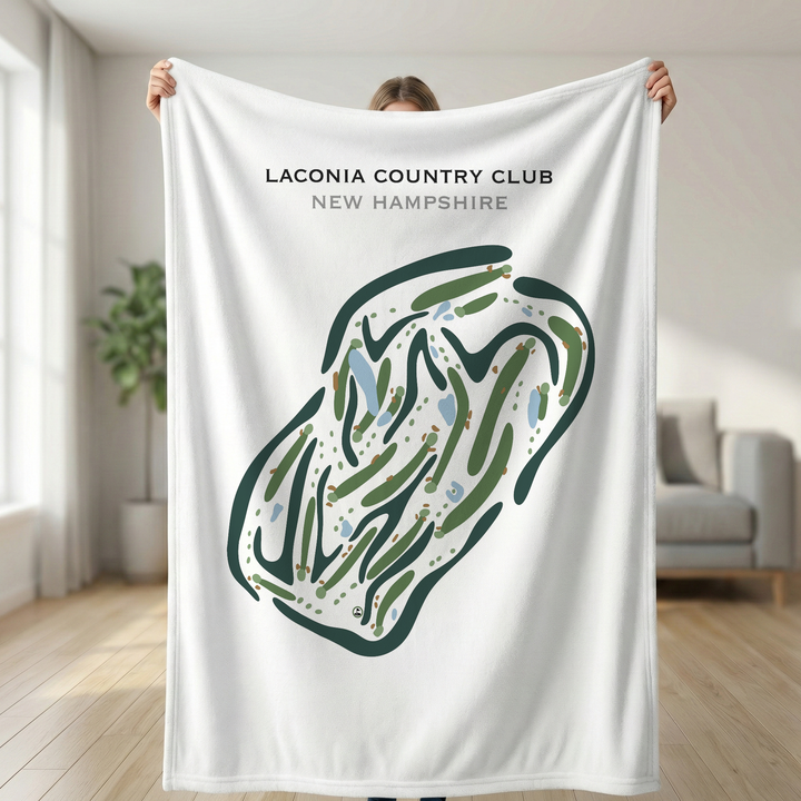 Laconia Country Club, New Hampshire - Printed Golf Courses
