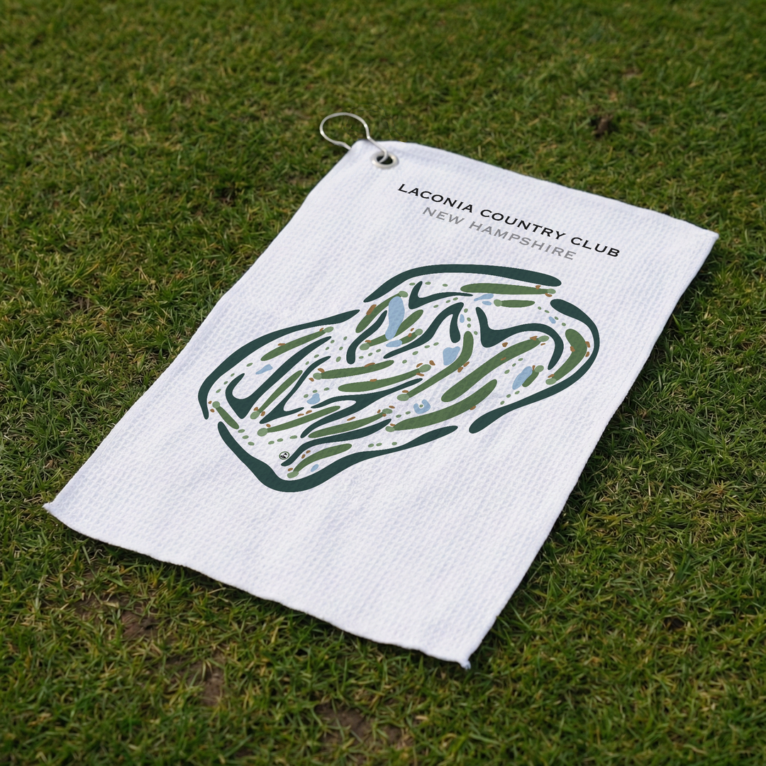 Laconia Country Club, New Hampshire - Printed Golf Courses