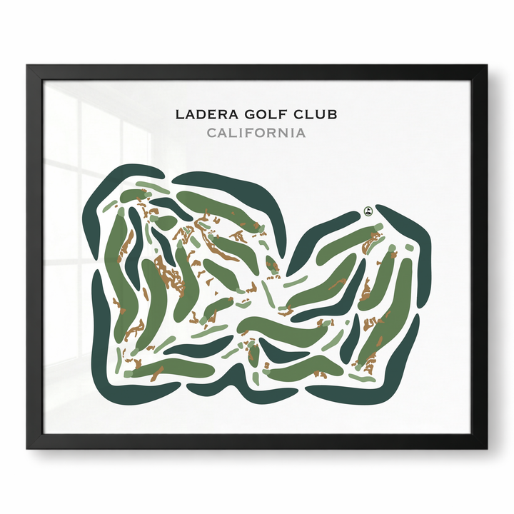 Ladera Golf Club, California - Printed Golf Courses