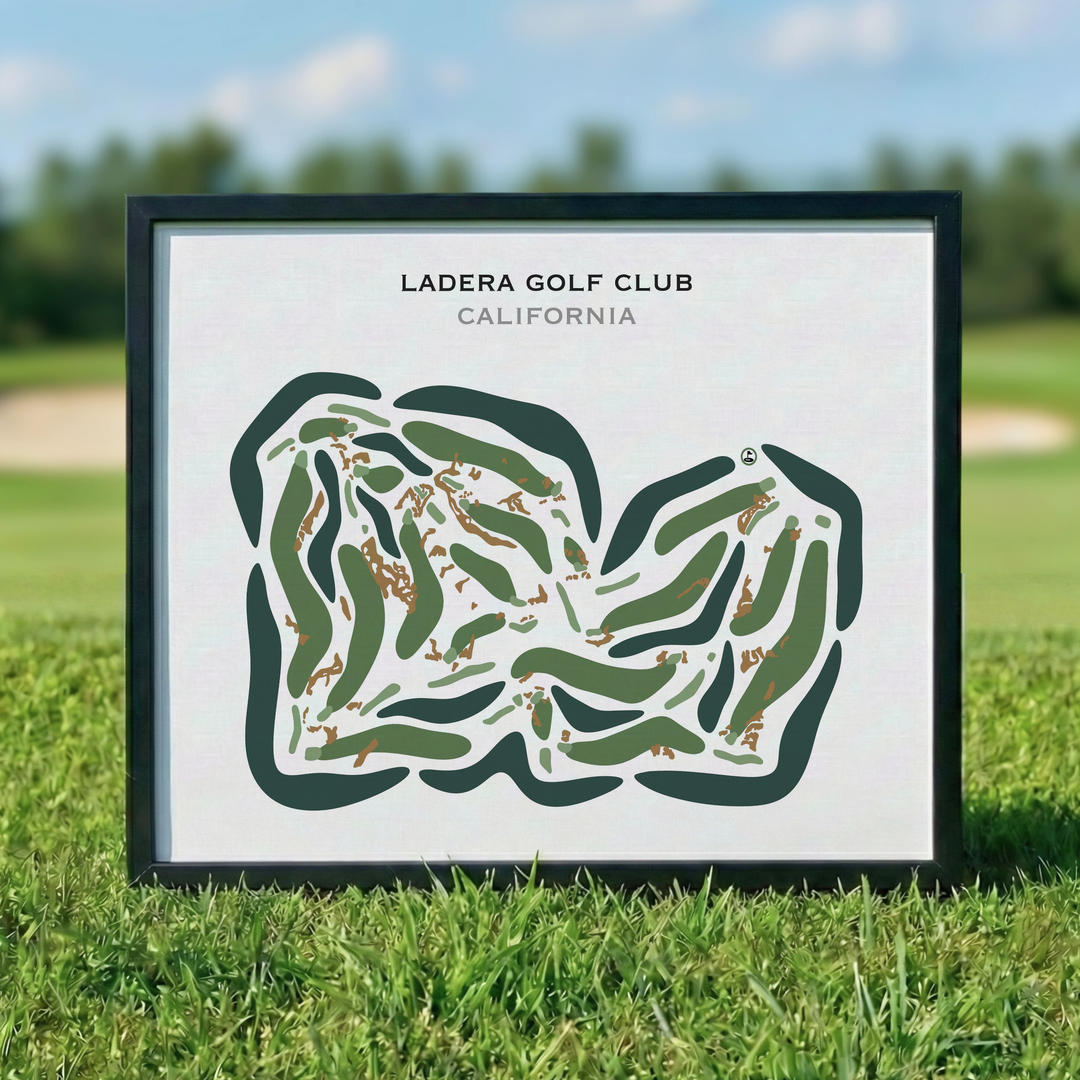Ladera Golf Club, California - Printed Golf Courses