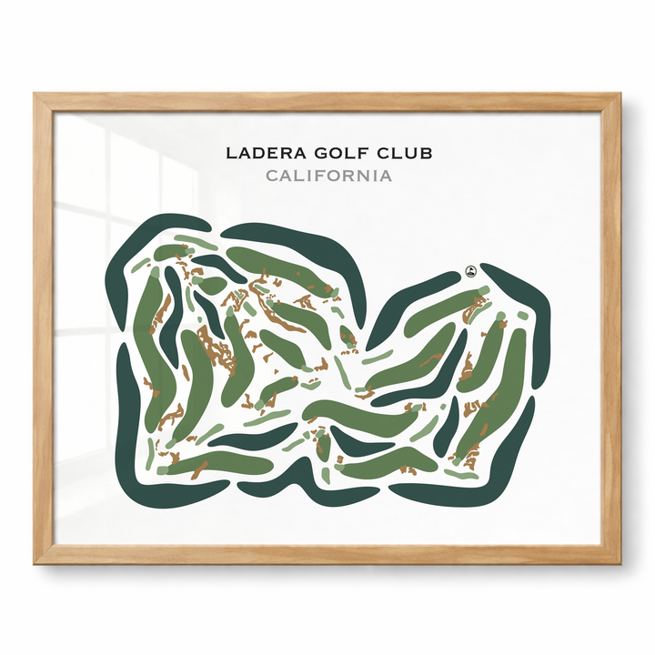 Ladera Golf Club, California - Printed Golf Courses