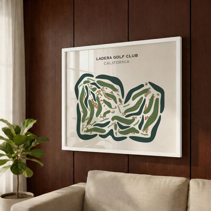 Ladera Golf Club, California - Printed Golf Courses