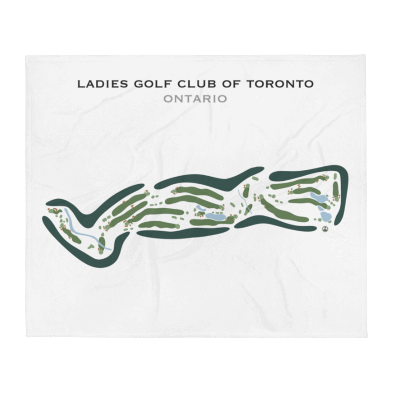 Ladies' Golf Club of Toronto, Canada - Printed Golf Course