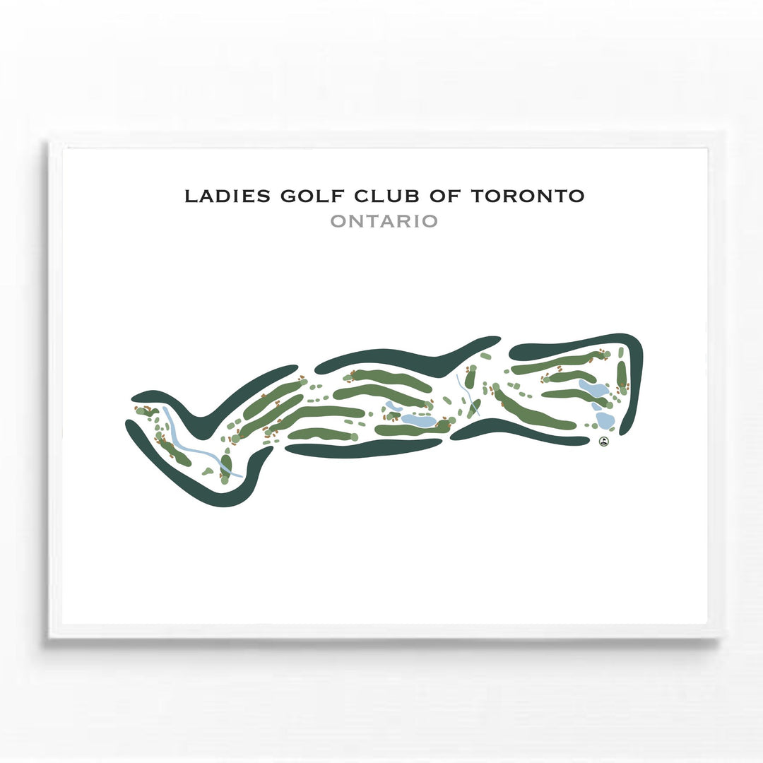 Ladies' Golf Club of Toronto, Canada - Printed Golf Course