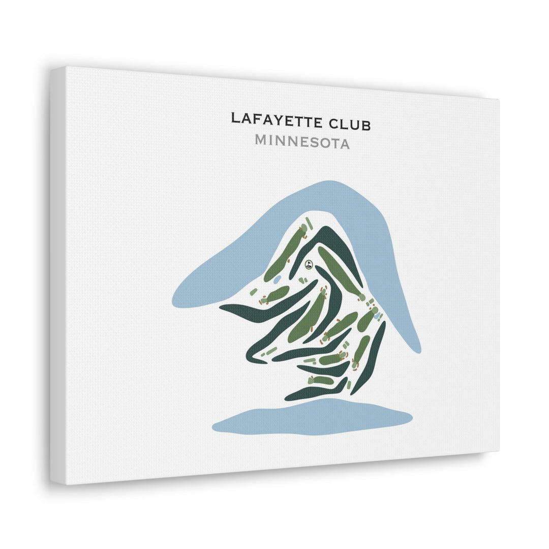 Lafayette Club, Minnesota - Printed Golf Courses