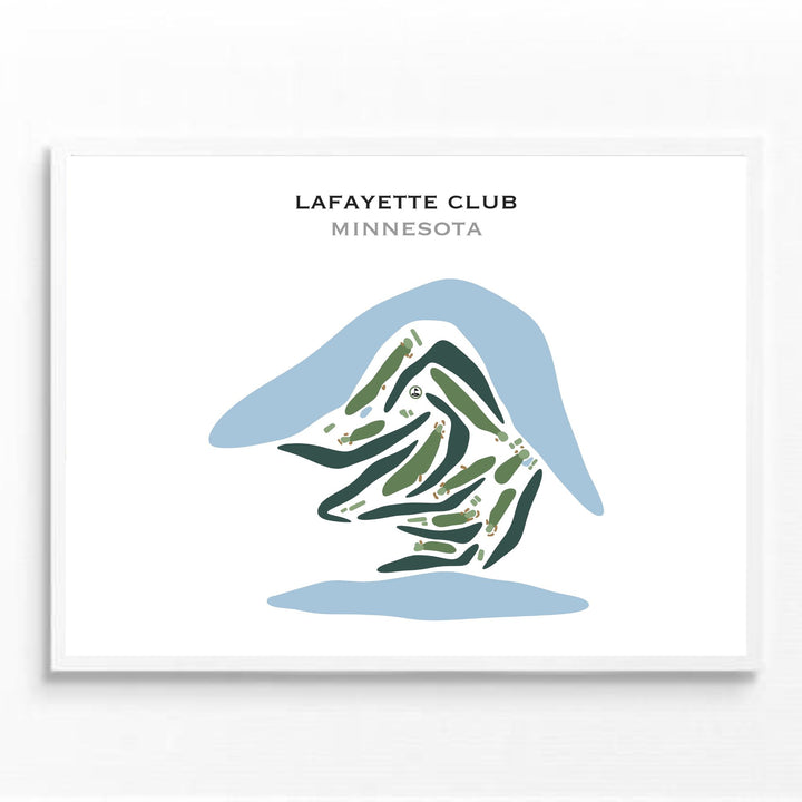 Lafayette Club, Minnesota - Printed Golf Courses