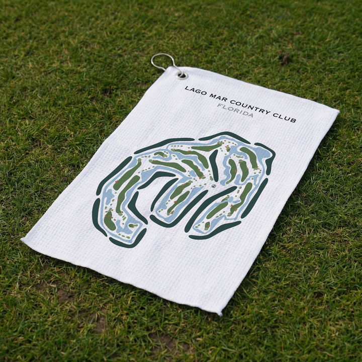 Lago Mar Country Club, Florida - Printed Golf Courses
