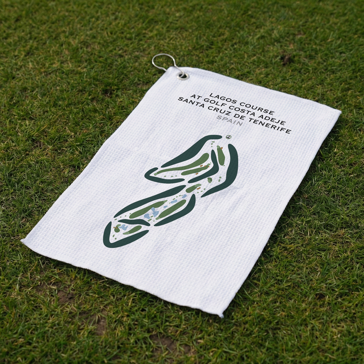 Lagos Course at Golf Costa Adeje Santa Cruz de Tenerife, Spain - Printed Golf Courses