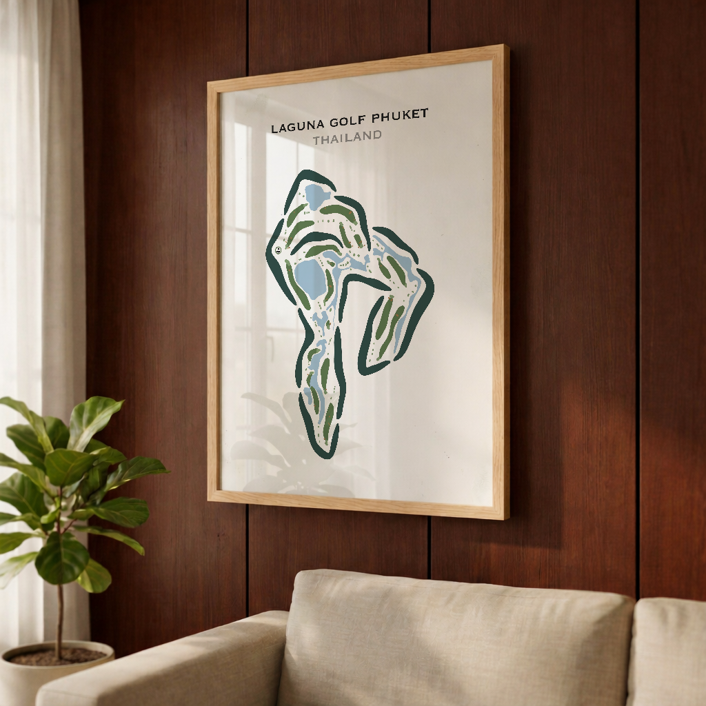 Laguna Golf Phuket, Thailand - Printed Golf Courses