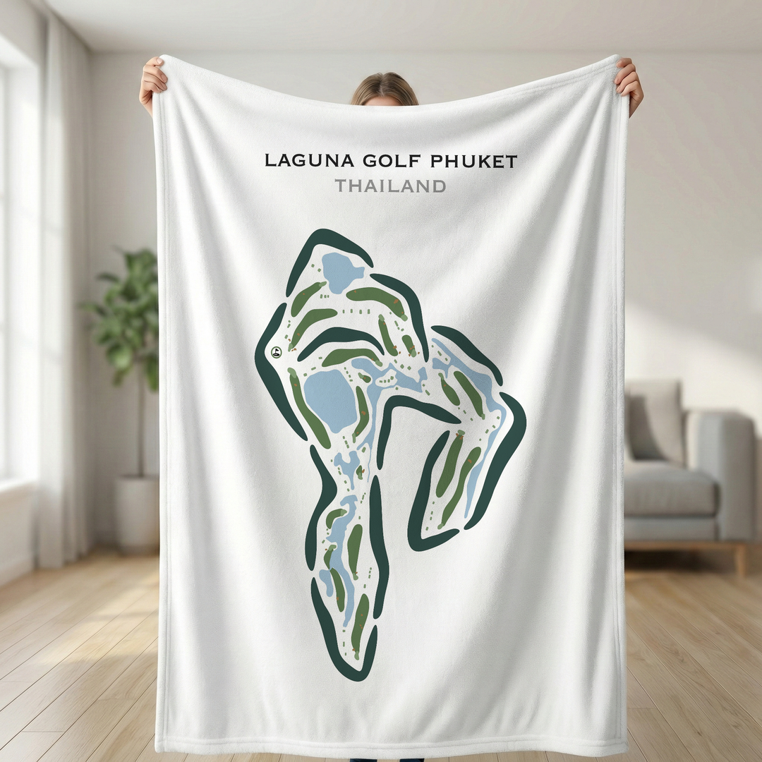 Laguna Golf Phuket, Thailand - Printed Golf Courses