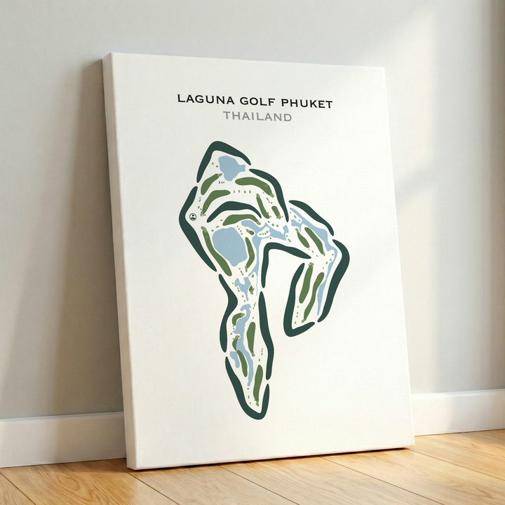 Laguna Golf Phuket, Thailand - Printed Golf Courses