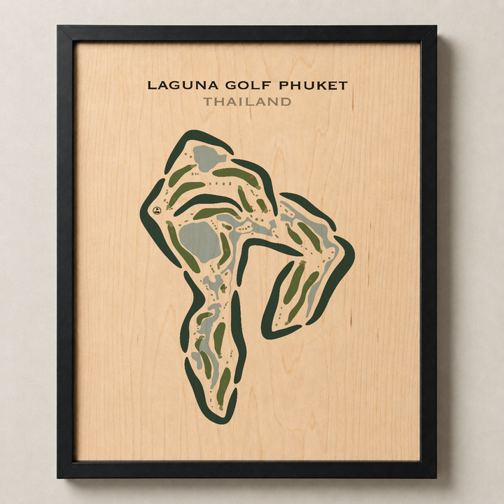 Laguna Golf Phuket, Thailand - Printed Golf Courses