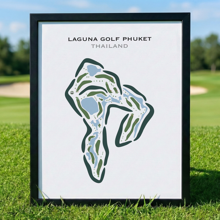 Laguna Golf Phuket, Thailand - Printed Golf Courses