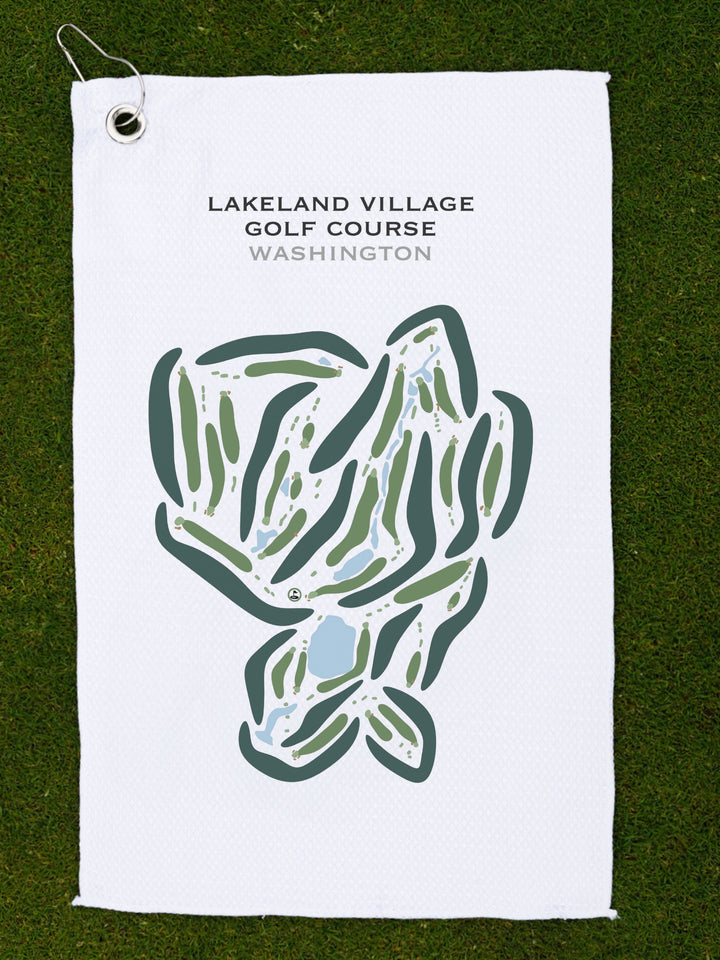 Lakeland Village Golf Course, Washington - Printed Golf Courses